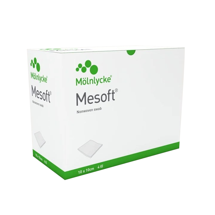 Kompress NonWoven Mesoft 5 x 5cm Dispenserbox / 150