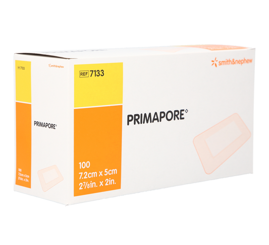 Primapore Non-woven Förband 7,5 x 5cm / 100
