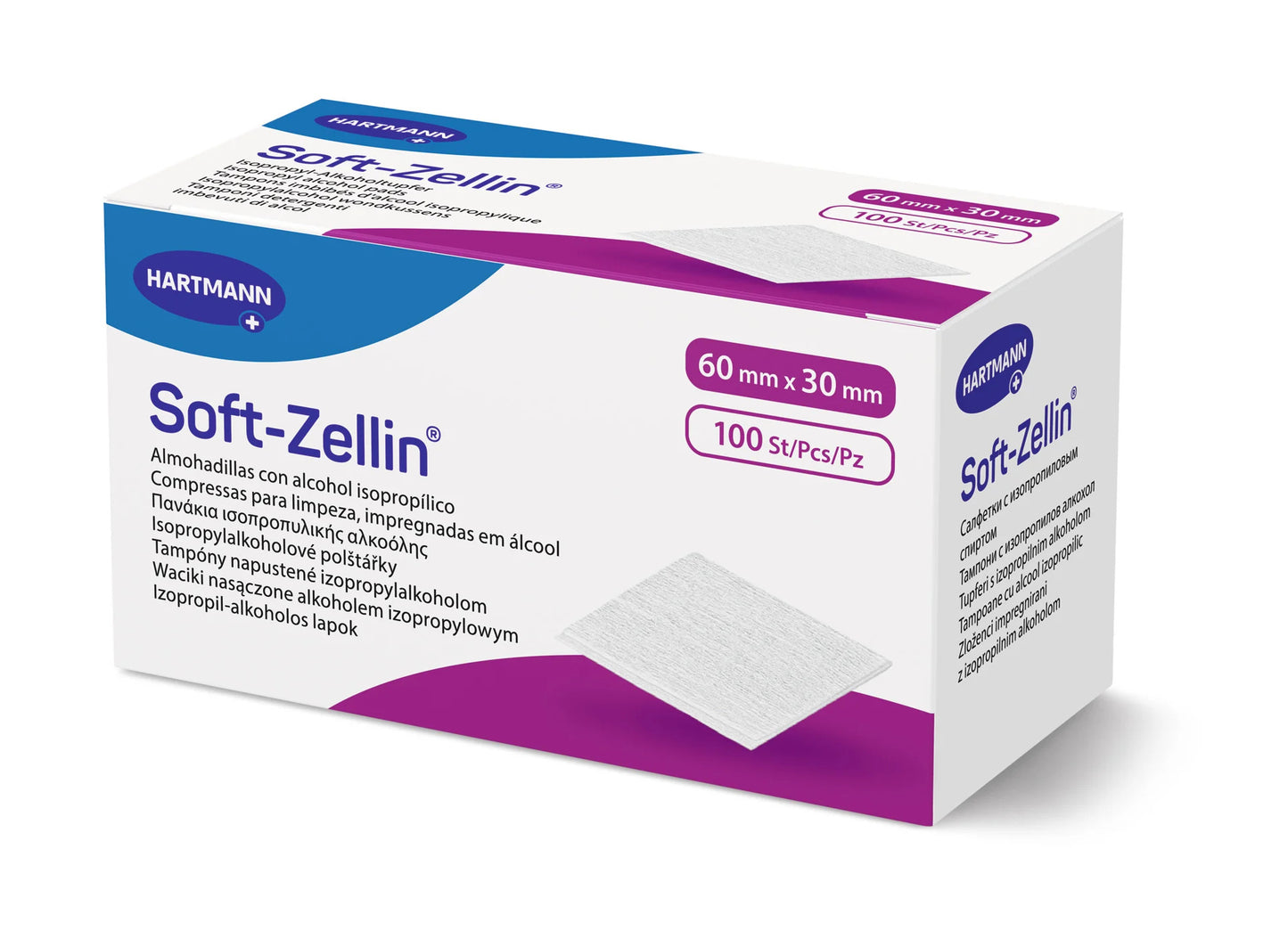 Injektionstork Soft-Zellin Steril 3 x 6cm / 100