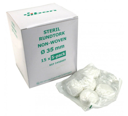 Rundtork NonWoven Steril 35mm 5-pack / 75