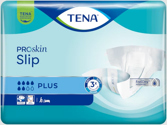 Inkontinensskydd Tena ProSkin Slip Plus XS / 30