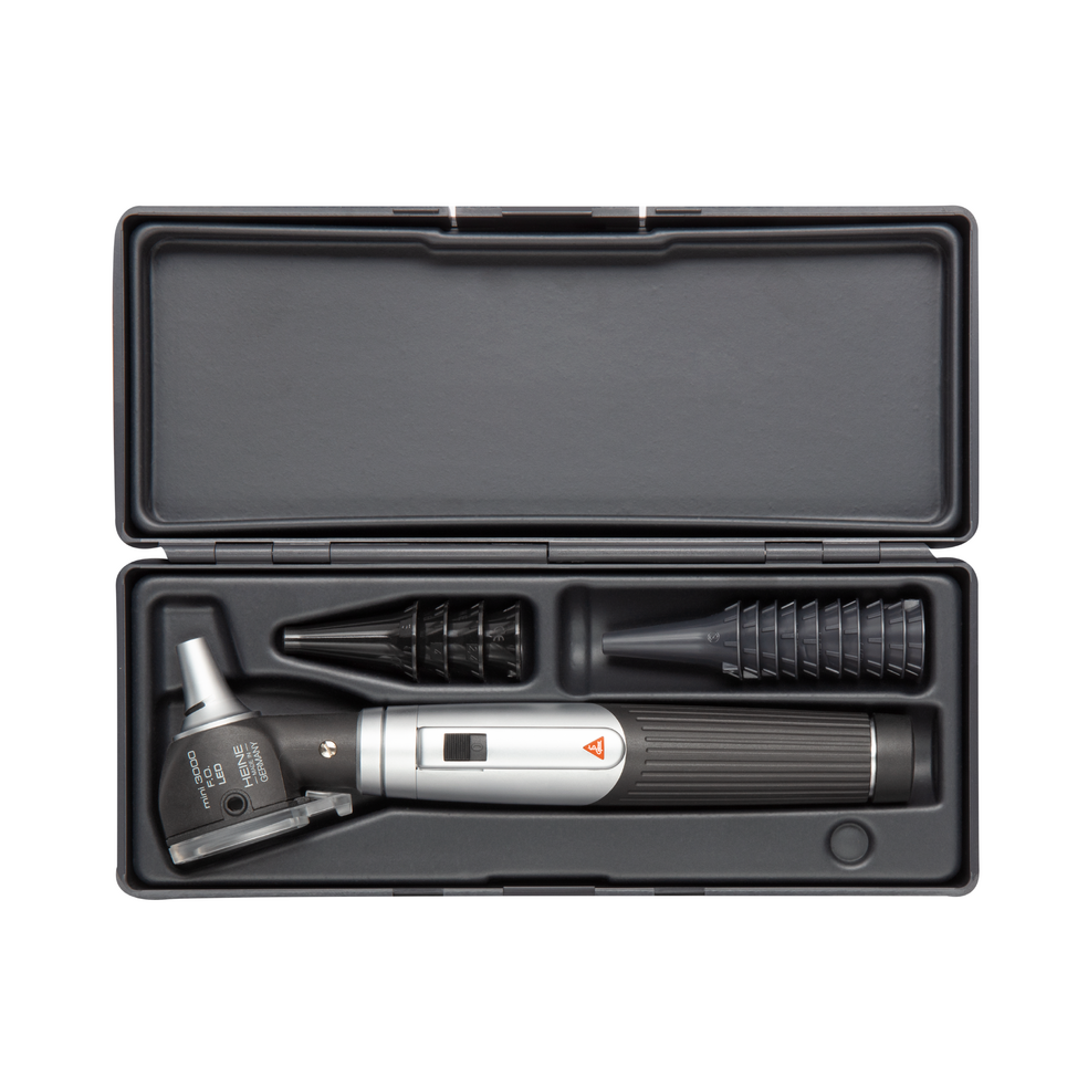 HEINE mini 3000® LED F.O. Otoskopset i Etui