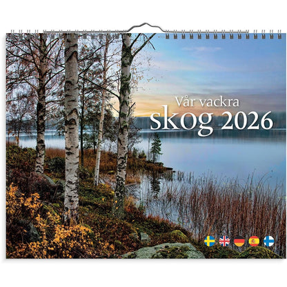 Väggkalender Vår vackra skog - 1735