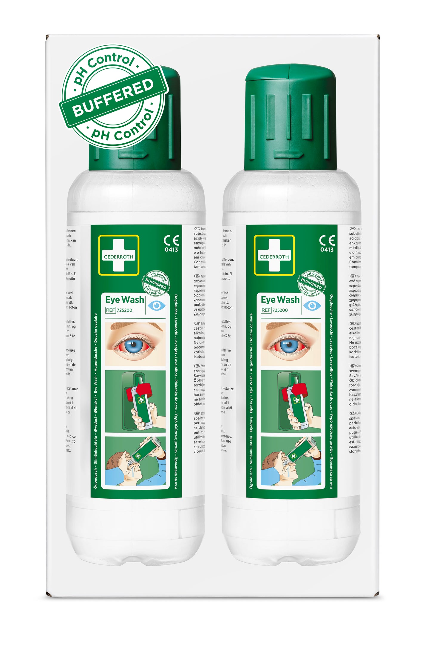 Ögonduschflaska Cederroth 500ml / 2