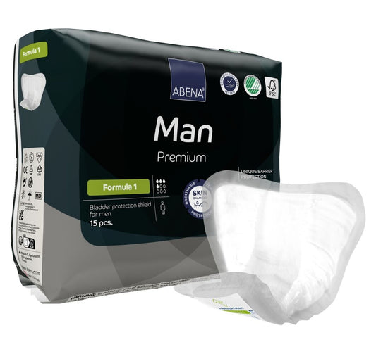 Inkontinensskydd Abena Man Premium Stl.Formula 1  29 x 23 / 180