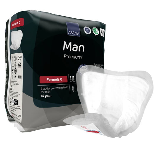 Inkontinensskydd Abena Man Premium Stl. Formula 0  23 x 19cm / 224