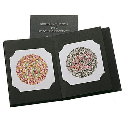 Ishihara fargekart med 24 bilder