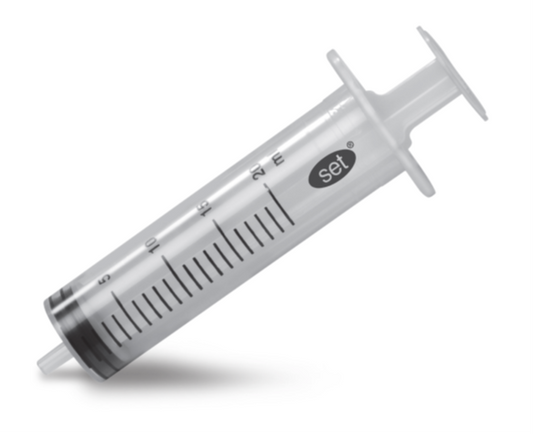 Spruta 3-komp Bluebird Set Luer/Centrerad 20ml 1,0ml Gradering / 100