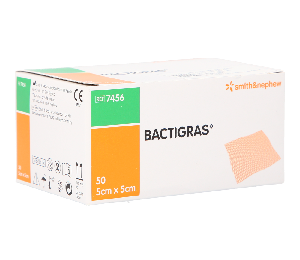 Bactigras 5 x 5cm / 50