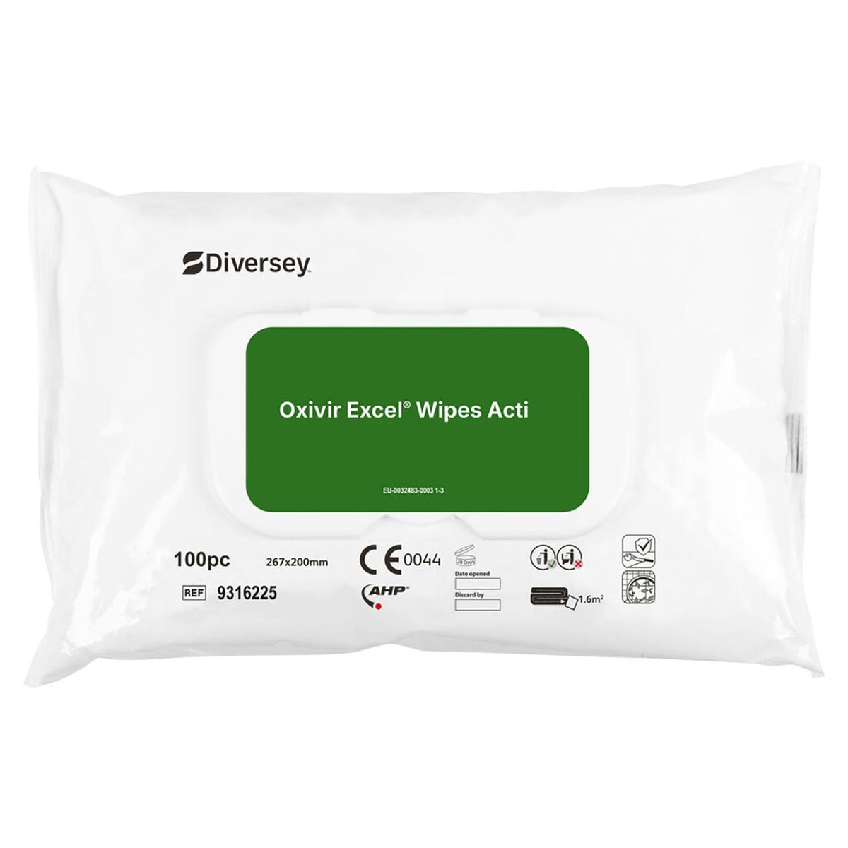 Desinfektionsservett Oxivir Excel Wipes Acti / 100