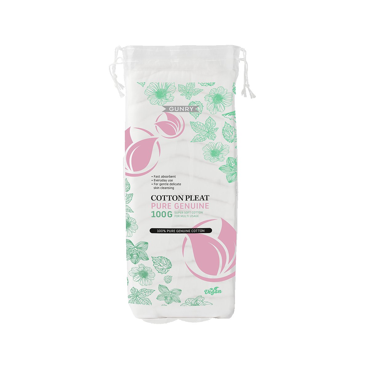 Bomull Veckad 100g