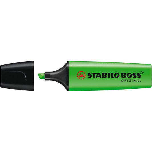 Överstrykningspenna Stabilio Boss Grön