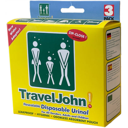 TravelJohn Kiss och Kräkpåse 800ml / 3