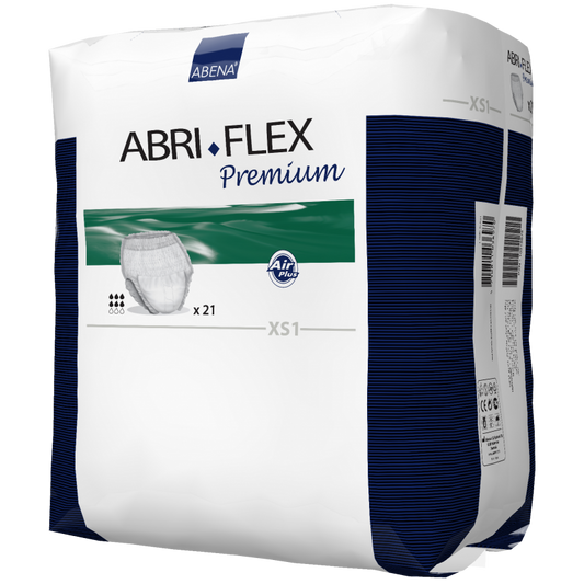 Inkontinensskydd Abri-Flex Stl.XS1 45-70cm 1351ml / 21