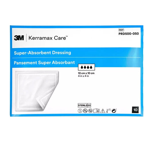 Kerramax Care superabsorberende bandasje 10 x 10 cm / 10