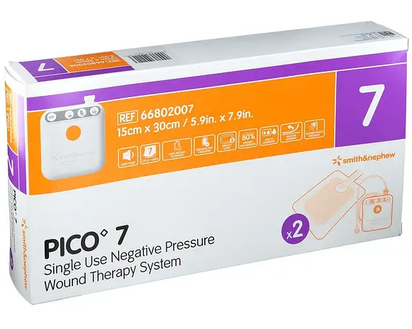 PICO 7 15 x 30cm 2st Förband + 1st Pump