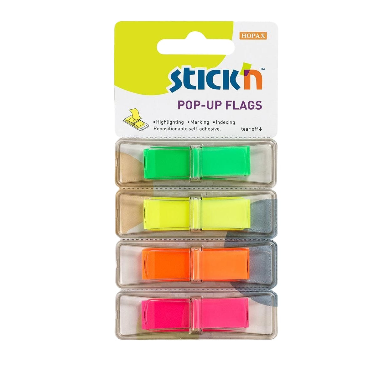 Märkflik Stik'n 4 Färger 4 x 40st
