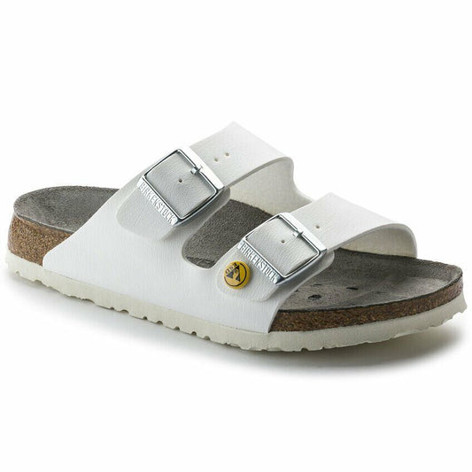 Birkenstock Sandaler Arizona ESD Narrow Fit Vit