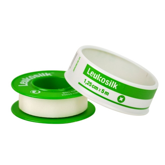 Leukosilk 2,5 cm x 5 m Snap ring / 12