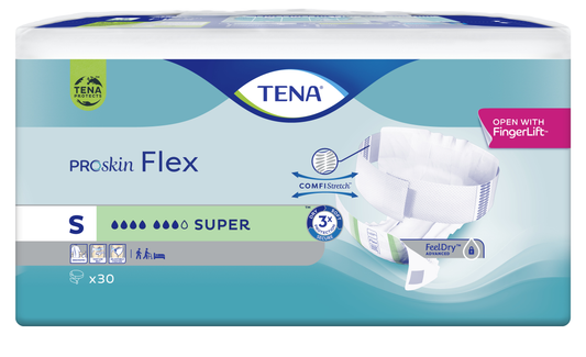 Inkontinensskydd Tena ProSkin Flex Super S / 30