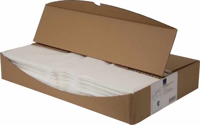 Britspapper 1-lags arkat Vit 37 x 59cm / 1500