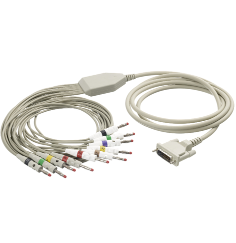 EKG-Kabel till Schiller AT-102
