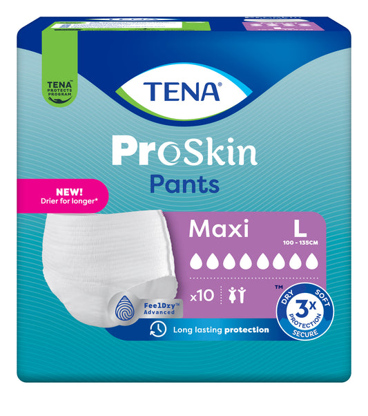 Inkontinensskydd Tena ProSkin Pants Maxi L / 10