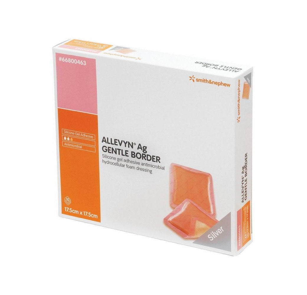 Allevyn Ag Gentle Border 17,5 x 17,5cm / 10