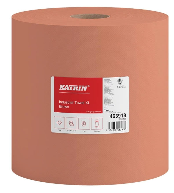 Industritorkrulle Basic XL Brun 1000m