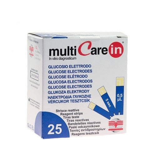 Glukosstickor MultiCare IN / 25
