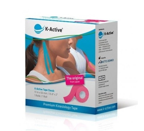 Kinesiotape K-Active Rosa 5cm x 17m