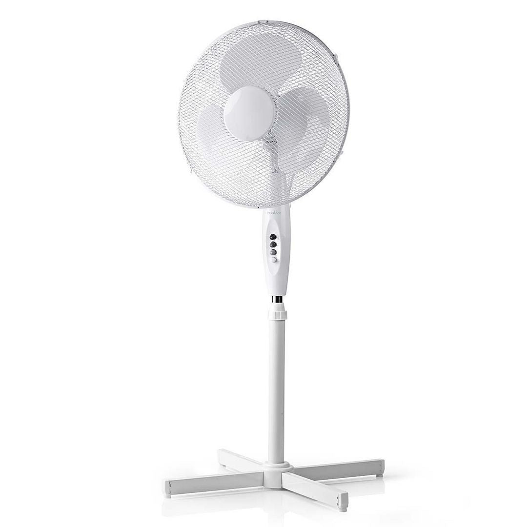 Golvfläkt Nedis 40cm Vit