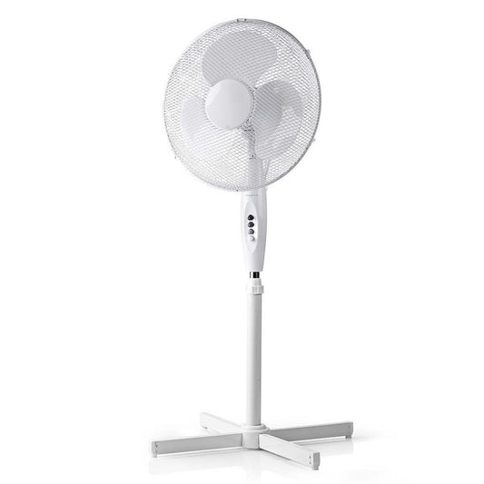 Golvfläkt Nedis 40cm Vit