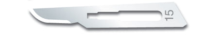 Knivblad Kiato Engångs Rostfritt Stål Steril Nr15 / 100