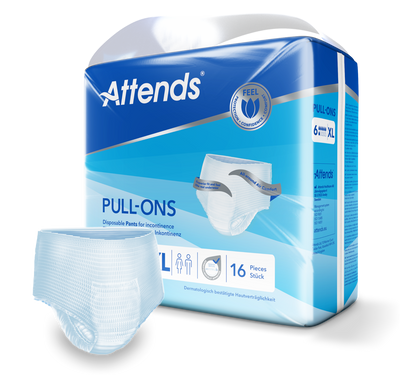 Inkontinensskydd Attends Pull-Ons 6 XL / 16