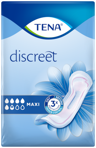 Inkontinensskydd Tena Discreet Maxi / 12