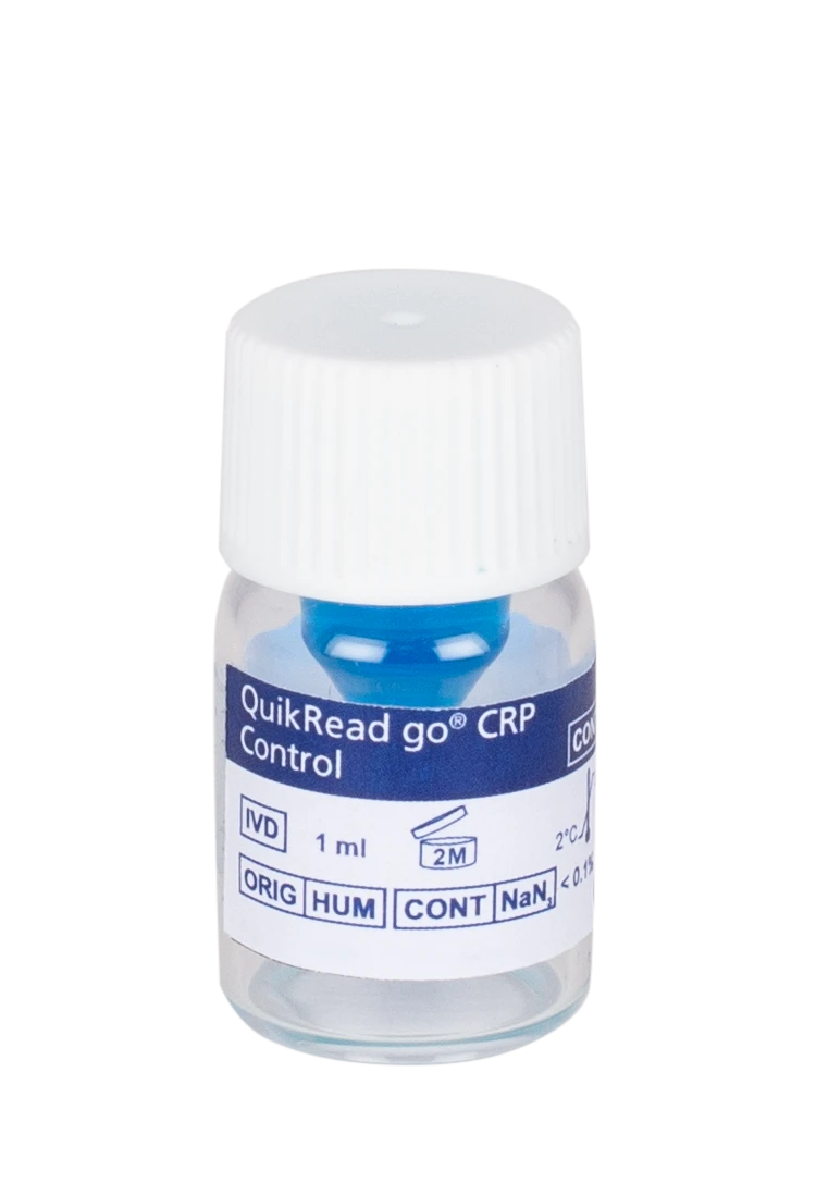 QuikRead go CRP Kontroll Blå 1ml