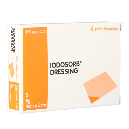 Iodosorb Kompress 6 x 4cm 5g / 5