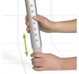 Duschpall Etac Easy Isblå