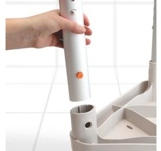 Duschpall Etac Easy Isblå