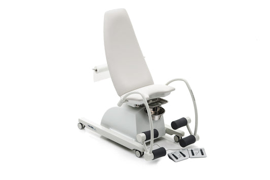 Gynstol N Exklusiv Duo-benstöd Handkontroll/Fotkontroll Hjul