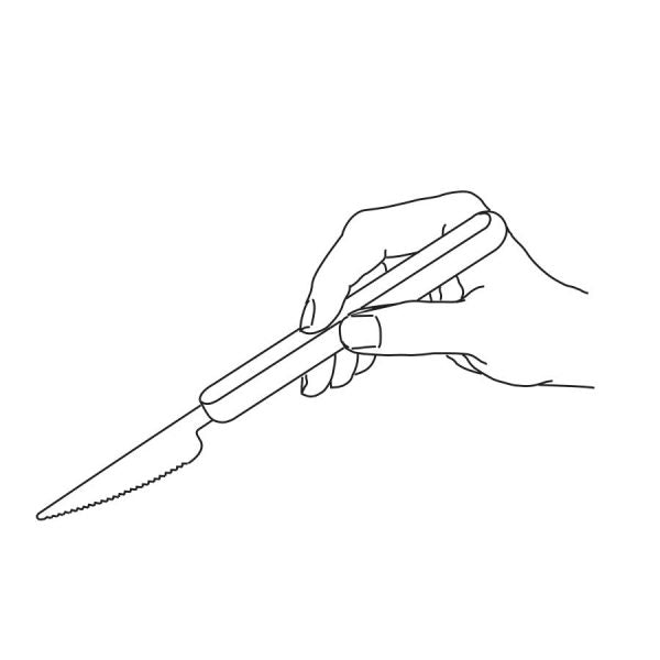 Kniv Etac Light med smalt skaft