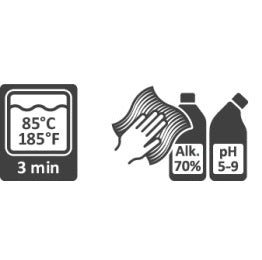 Duschpall Etac Edge Grå