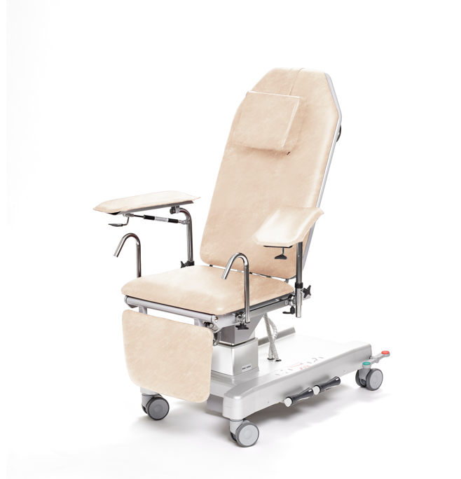 Provtagningsstol Elektrisk på Pelare 215kg