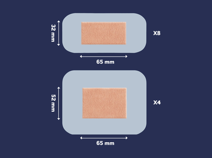 Plåster Salvequick Aqua Block / 12