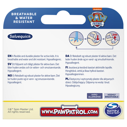 Plåster Salvequick Paw Patrol / 20