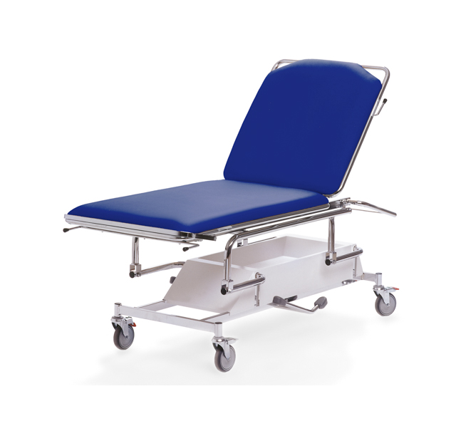 Undersökningsbrits Hydrauliskt Centrallåsta Hjul 70cm