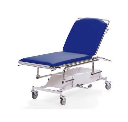 Undersökningsbrits 2-delad Hydraulisk Låsbara hjul 70cm