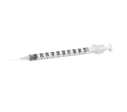 Micro-Fine Insulinspruta 1,0ml (29 G) 0,33mm x 12,7mm / 100