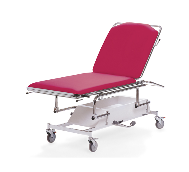 Undersökningsbrits Hydrauliskt Centrallåsta Hjul 70cm